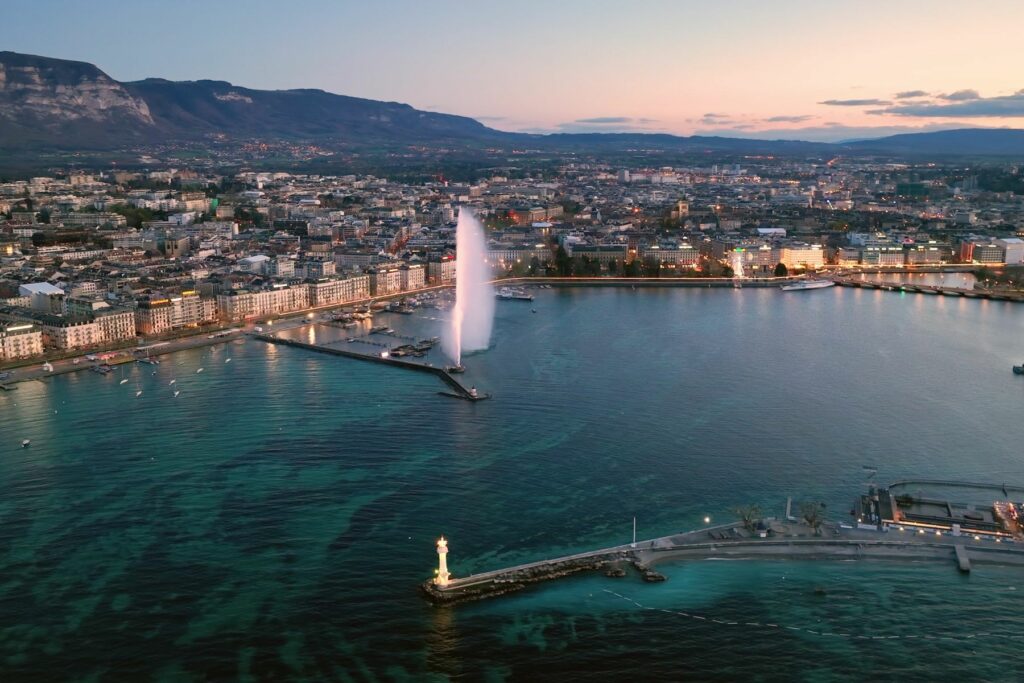 Genève, le lac Léman